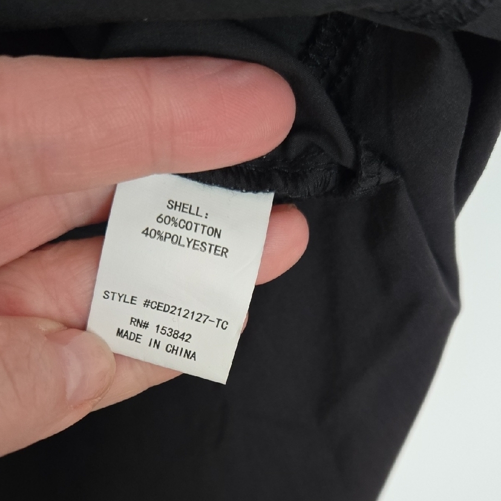 Code X Mode Black Flutter Hem Longsleeve Button F… - image 4